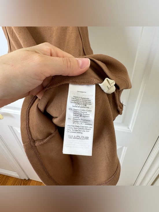 Madewell Supima Cotton Tank Small - Picture 4 of 5